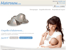 Tablet Screenshot of maternou.com